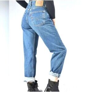 Vintage Levi's 521 tapered leg high rise women's jeans size 14